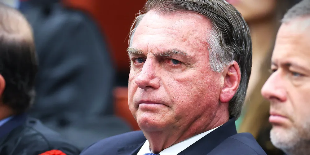 Jair Bolsonaro durante análise no Supremo Tribunal Federal