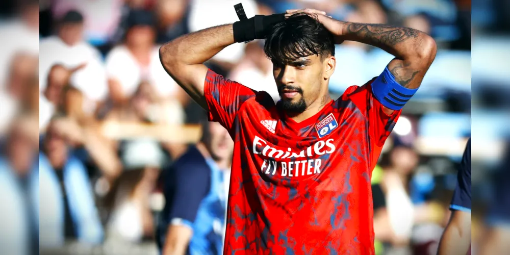 Lucas Paquetá, durante o período que jogava pelo Lyon, da França