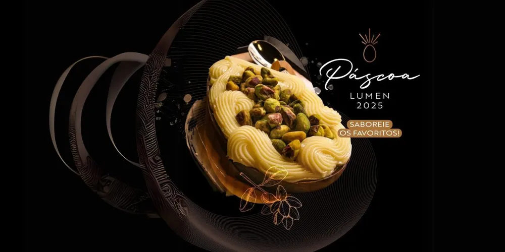 Os sabores disponíveis são: Torta Lumen, Torta Snickers e Torta Pistache