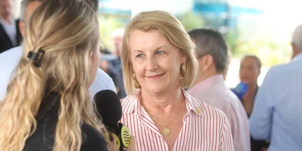 Márcia Huçulak concedeu entrevista exclusiva ao Portal aRede, na manhã desta quarta-feira (19)