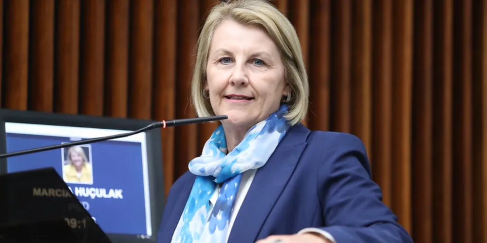 Márcia Huçulak (PSD) representa o Município de Ponta Grossa na Assembleia Legislativa do Paraná