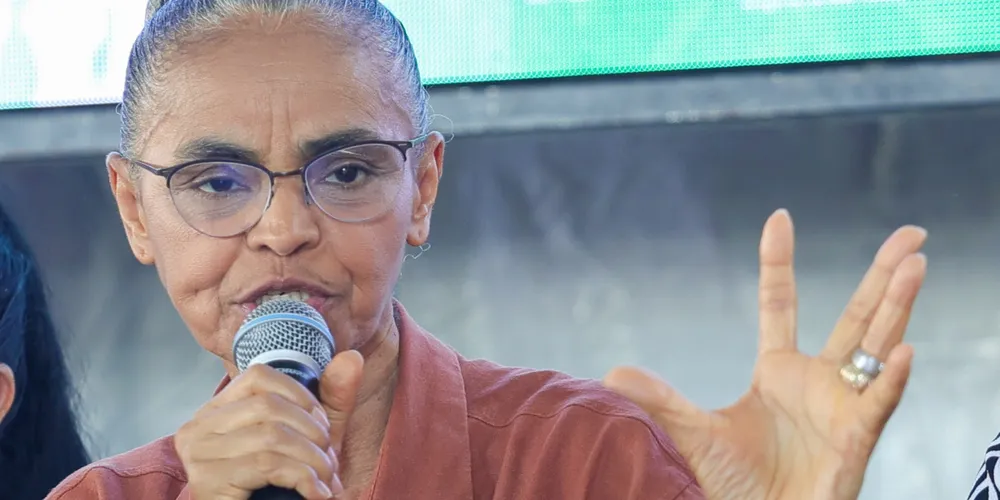 Marina Silva, ministra do Meio Ambiente e Mudança do Clima