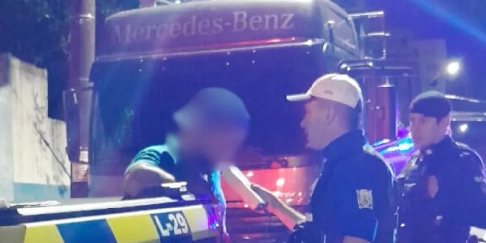 Condutor foi autuado pela embriaguez