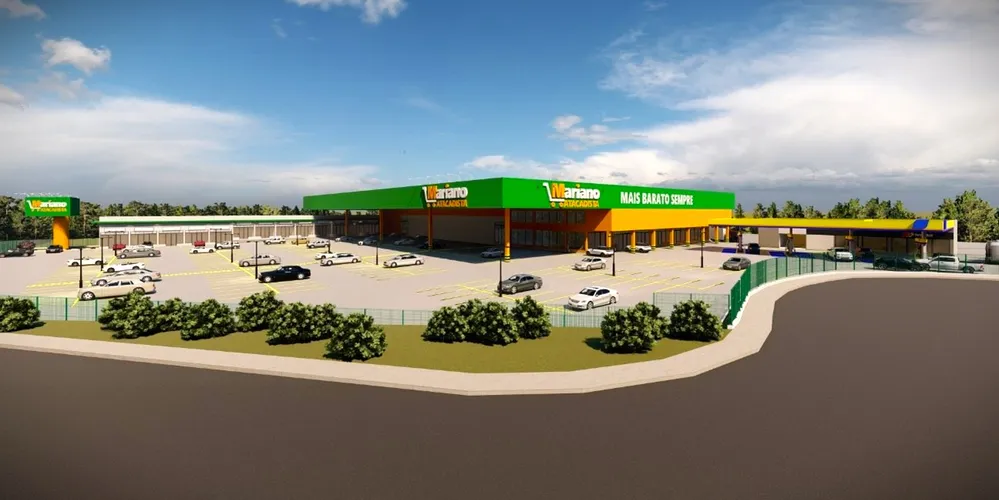 Espaço também terá 30 salas comerciais, além de uma academia e posto de combustíveis