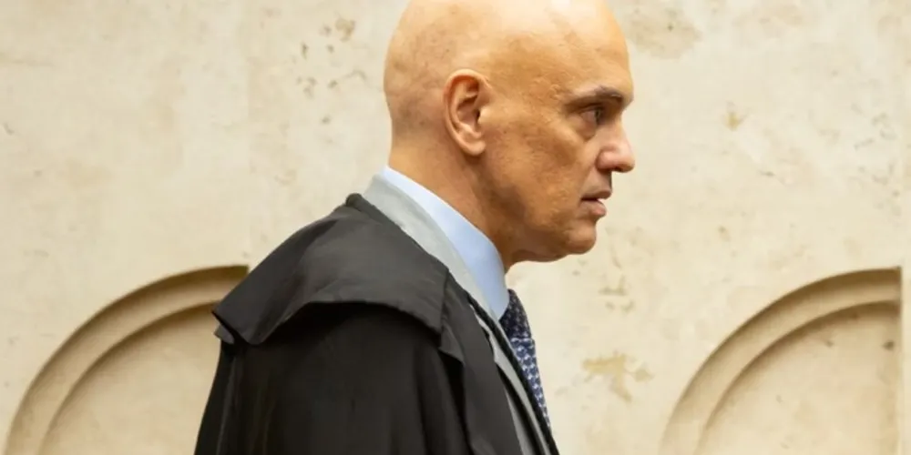 Foto do ministro Alexandre de Morais