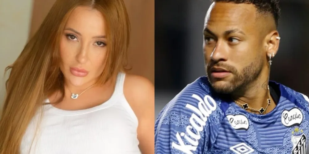 Neymar e Any Awuada supostamente se relacionaram na última semana