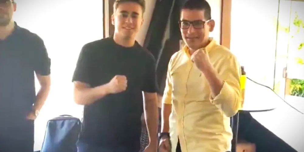 Fotos e vídeos ao lado do influenciador renderam comentários negativos ao deputado