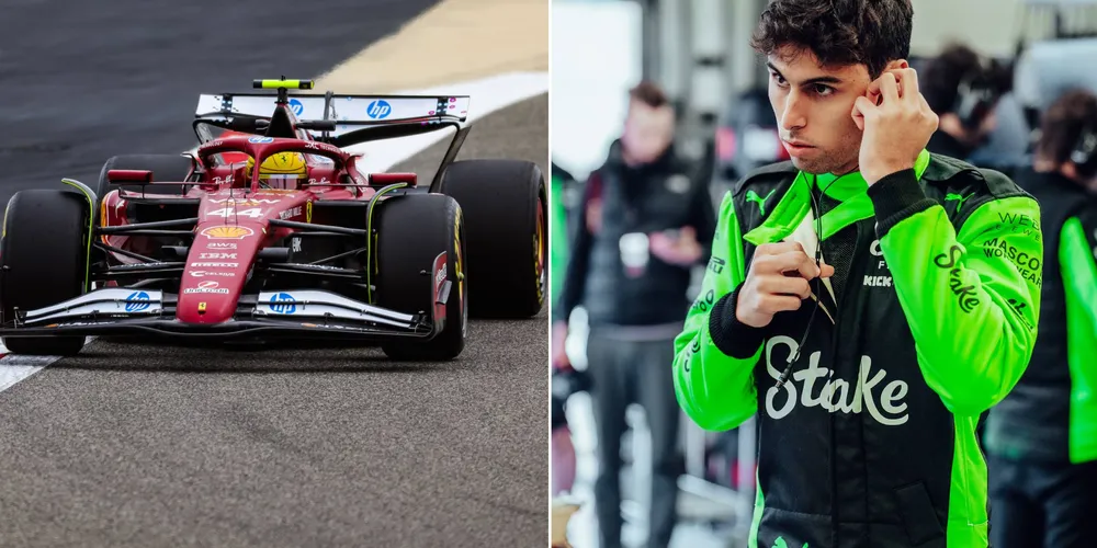 Lewis Hamilton na Ferrari e o brasileiro Gabriel Bortoleto como titular da Sauber estão entre as principais novidades para a temporada