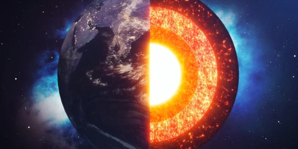 Borda dessa estrutura pode ter passado por deformações de até 100 metros