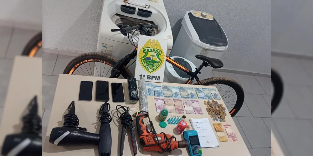 Itens foram encontrados em outra casa