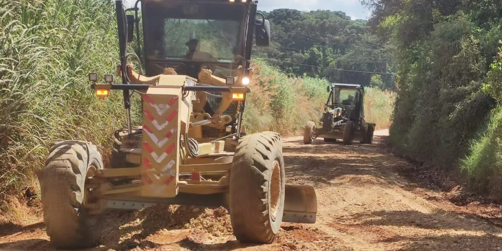 No local, estarão algumas das máquinas contratadas pelo município para começar as obras
