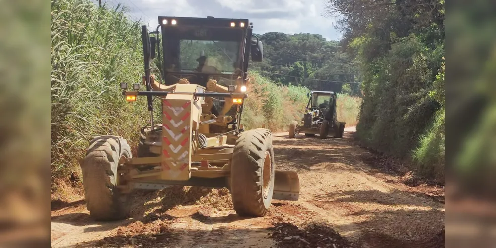 No local, estarão algumas das máquinas contratadas pelo município para começar as obras