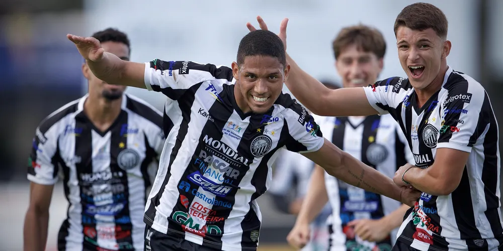 Os gols do Alvinegro foram marcados por Jhow Torres, Rafael Nadal e Brenno