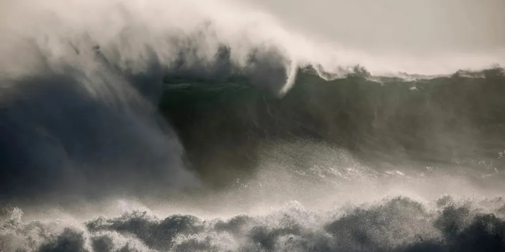 A Marinha brasileira alertou para o risco de ressaca no litoral brasileiro