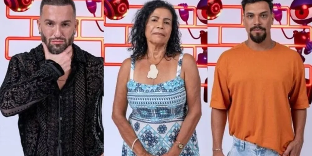 Dona Vilma e Vinicius disputam quem permanece no BBB; Diego não corre riscos