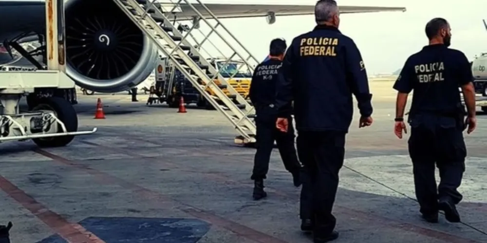 Polícia Federal preendeu um homem em Guarulhos, SP