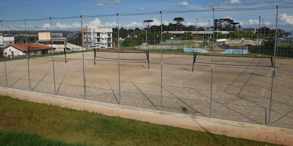 O espaço estará à disposição da comunidade para uso esportivo