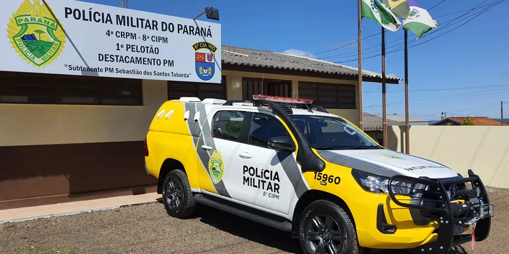 Destacamento da PM de Inácio Martins atua no caso