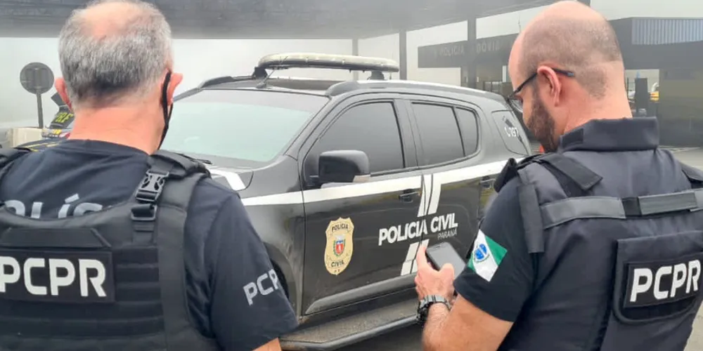 A Polícia Civil foi acionada para atender à ocorrência em Castro na última sexta-feira