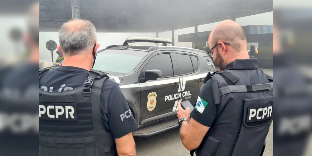A Polícia Civil foi acionada para atender à ocorrência em Castro na última sexta-feira