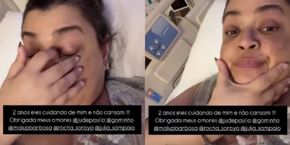 Preta Gil agradeceu seus amigos pelo apoio