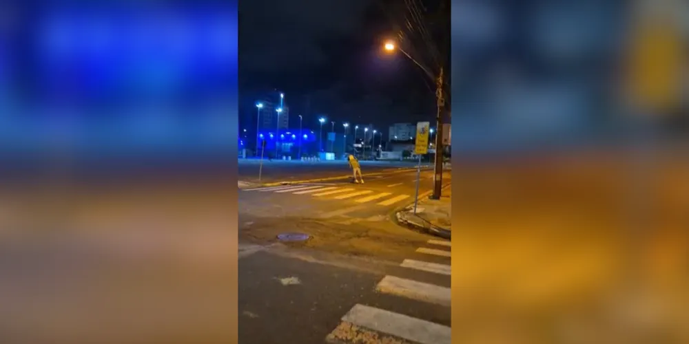 Momento em que 'Judas' foi pendurado