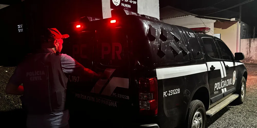 Homem foi levado para a Penitenciária Estadual de Ponta Grossa