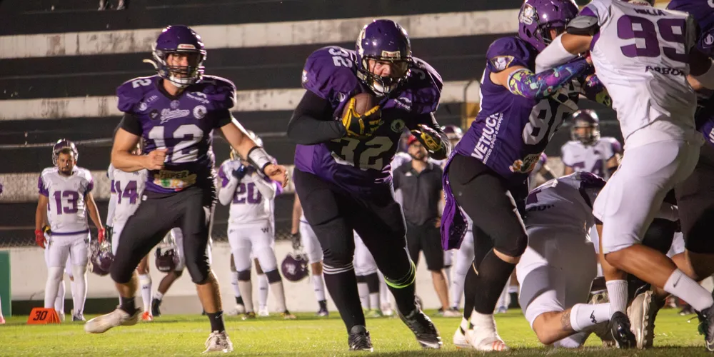 A equipe de Ponta Grossa é a atual campeã da Divisão 3 do Campeonato Brasileiro de Futebol Americano