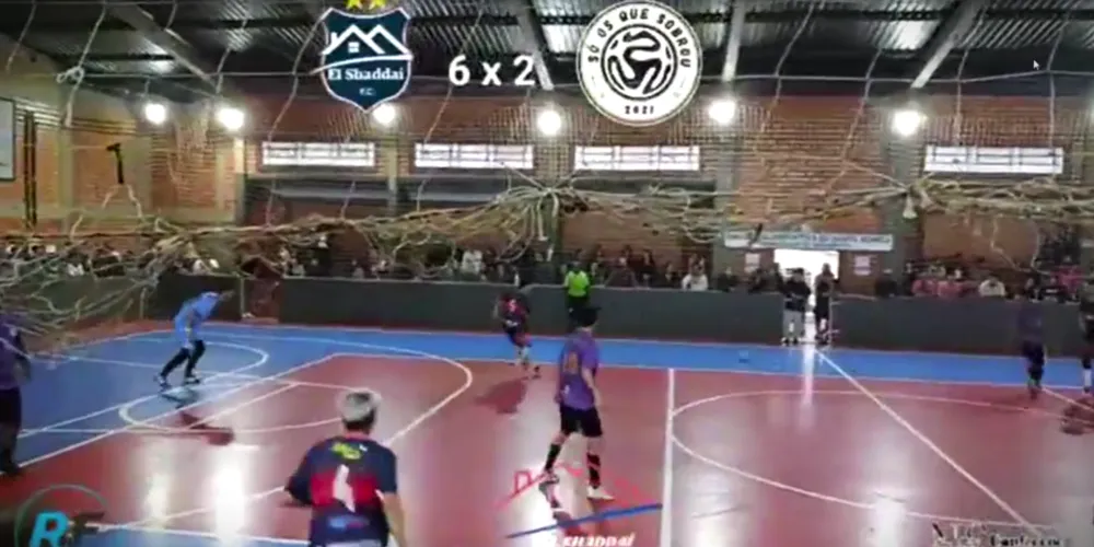 Jogo aconteceu no último domingo (13) e estava sendo transmitido ao vivo