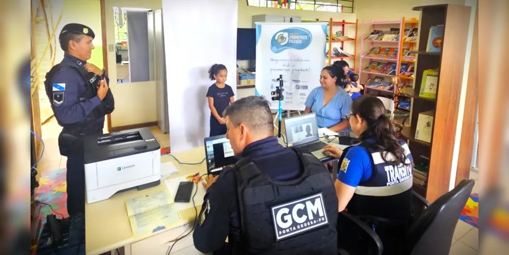 Ação aconteceu na Escola Professora Maria Elvira Justus Schmidt