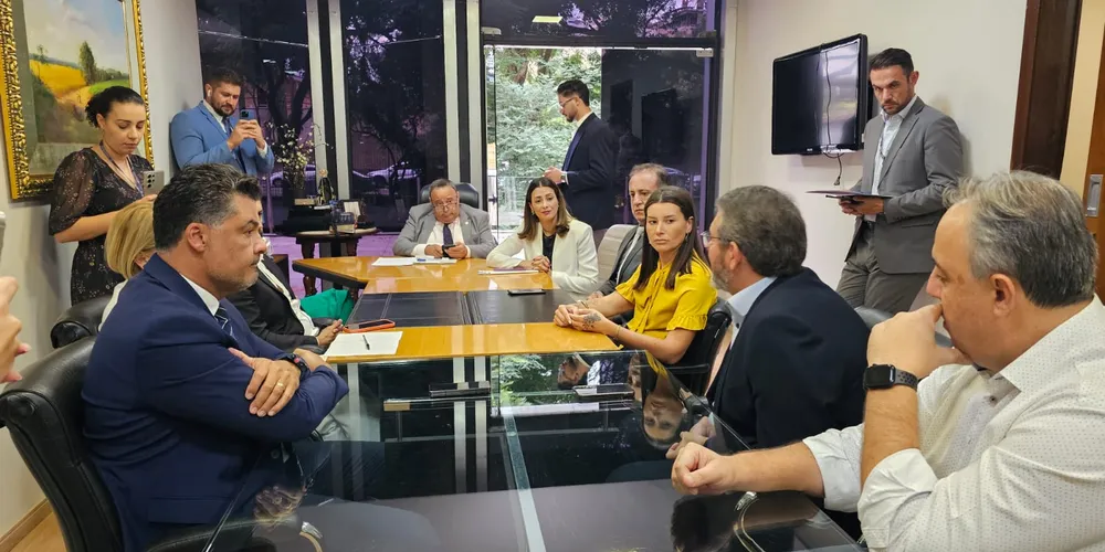 Reunião foi convocada pelo líder do Governo Ratinho Junior, Hussein Bakri