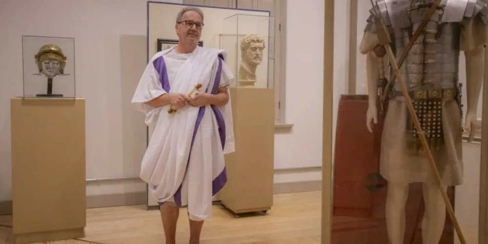 Renoaldo Kaczmarech estuda sobre Roma a mais de cinco décadas