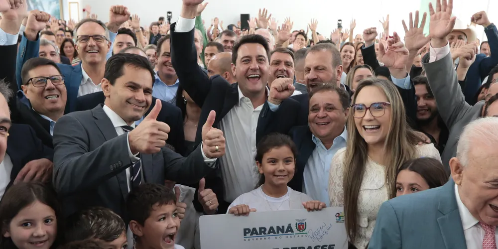 Evento em Curitiba marcou destinação de quase R$ 160 milhões pelo Estado