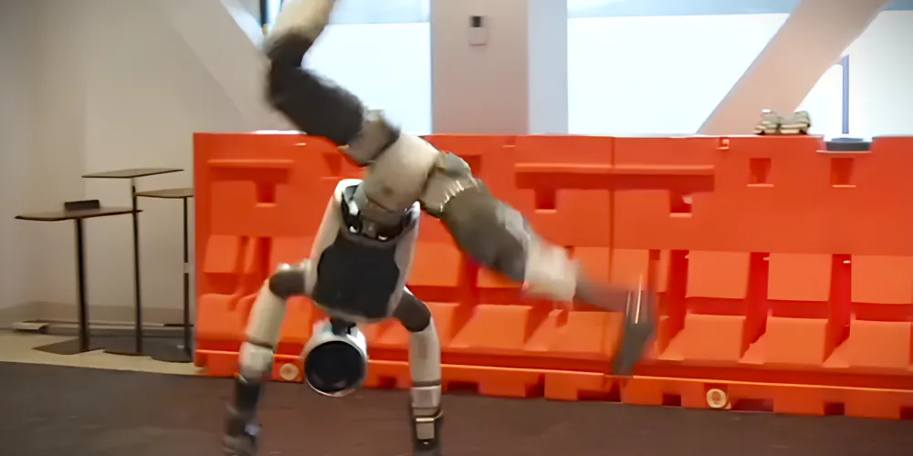 'Robô Atlas' foi possível 'virar estrelinha'