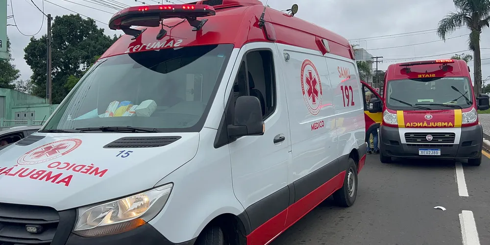 Equipes do Samu e Siate estiveram no local