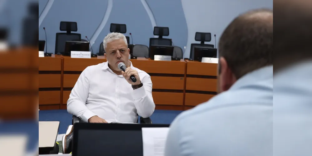 Sandro Bandeira foi secretário de Meio Ambiente de Ponta Grossa por sete meses