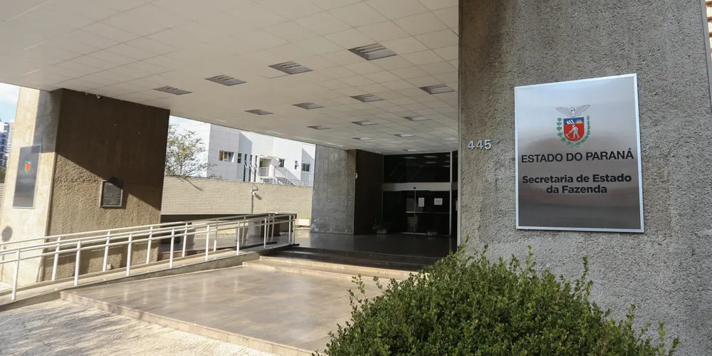 Sede da Secretaria de Estado da Fazenda (Sefa) em Curitiba