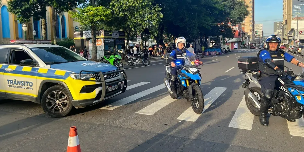 Patrulhamento Viário participou dos trabalhos