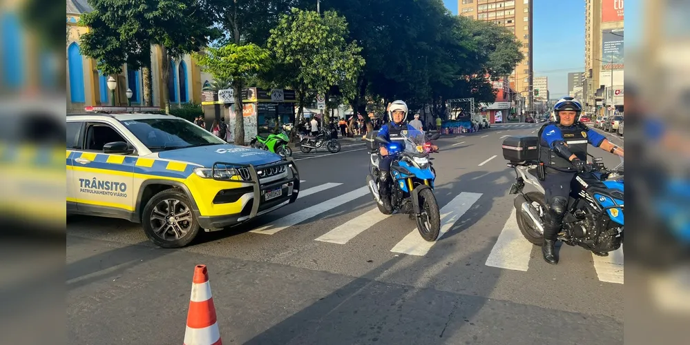 Patrulhamento Viário participou dos trabalhos