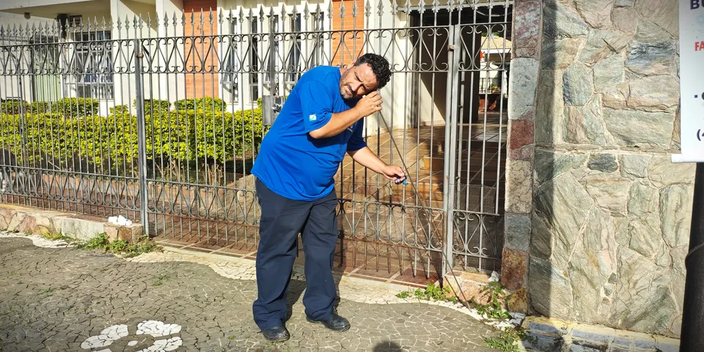 Equipes de geofone estão realizando os trabalhos no Município