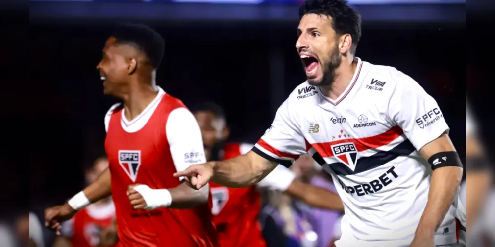 Calleri foi o autor do gol que deu a vitória ao São Paulo