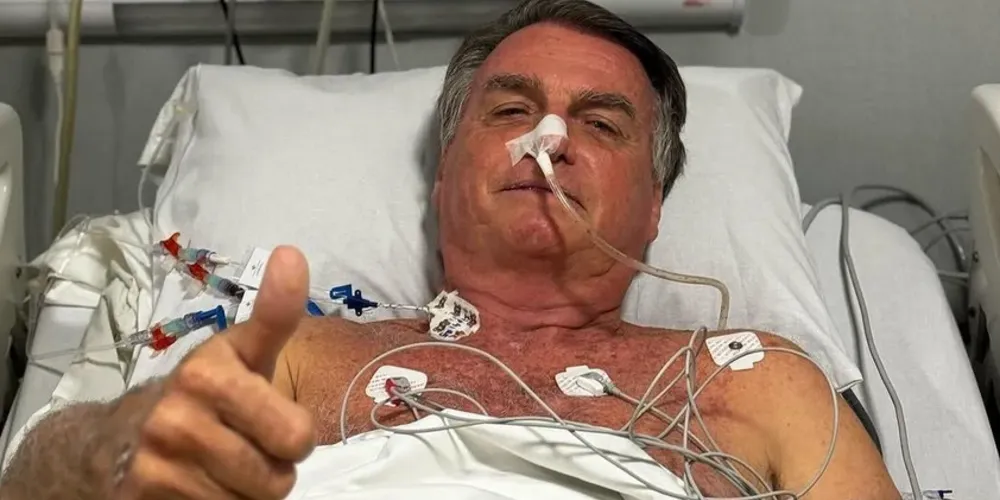 Bolsonaro foi submetido a uma laparotomia exploradora no último domingo