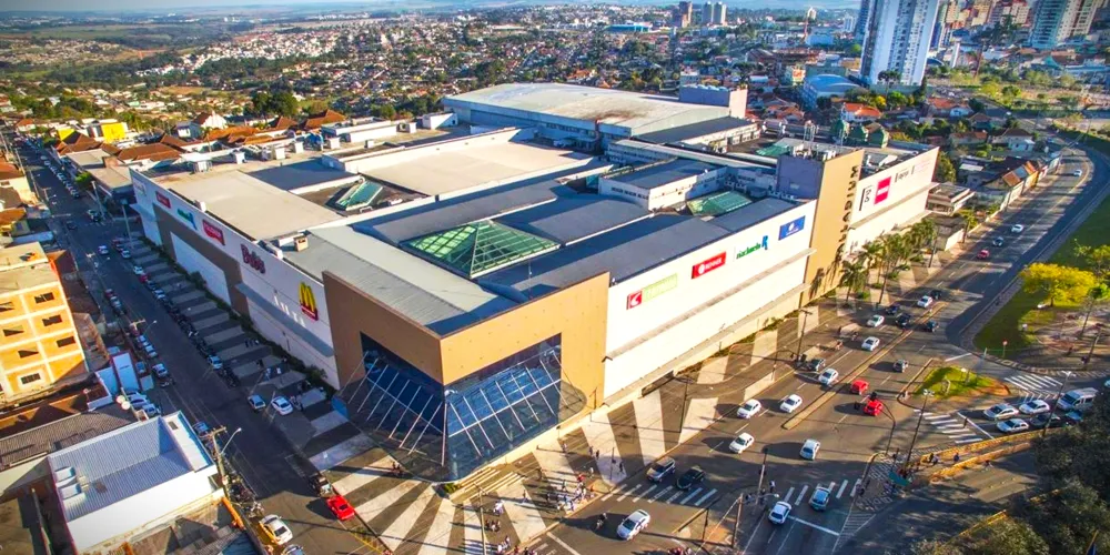 Shopping fica na região de Olarias, em Ponta Grossa