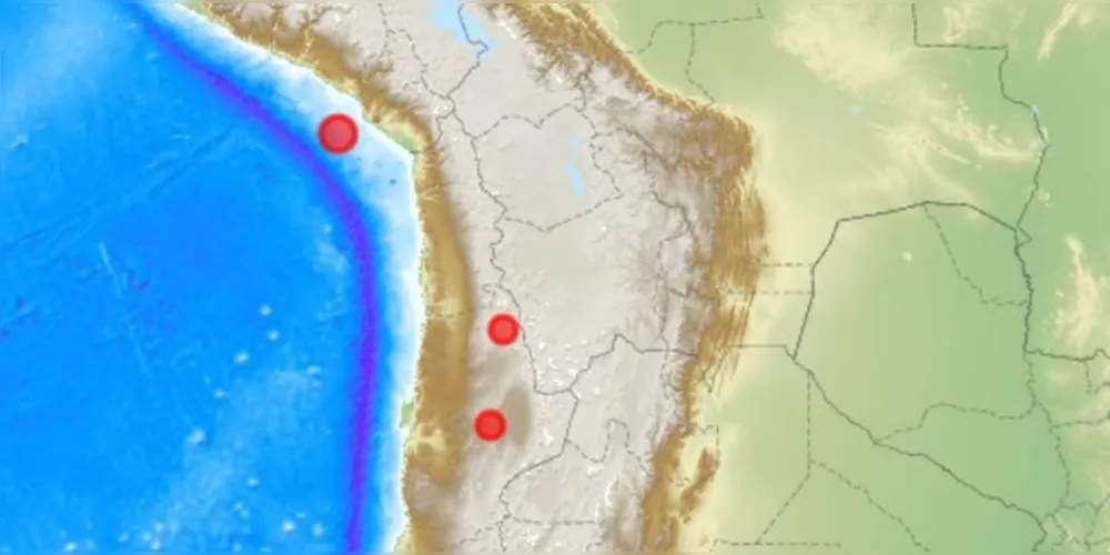 Terremoto atingiu parte do Litoral do Chile