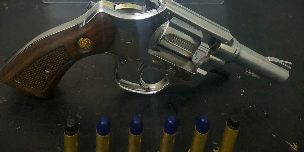 Revólver calibre.38 foi apreendido junto do suspeito