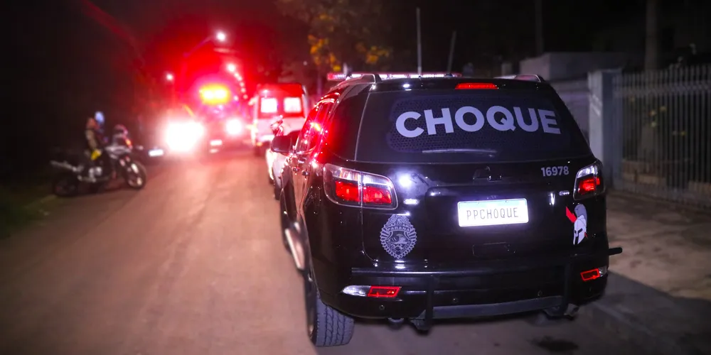Equipe do Pelotão de Choque foi acionada para a ocorrência