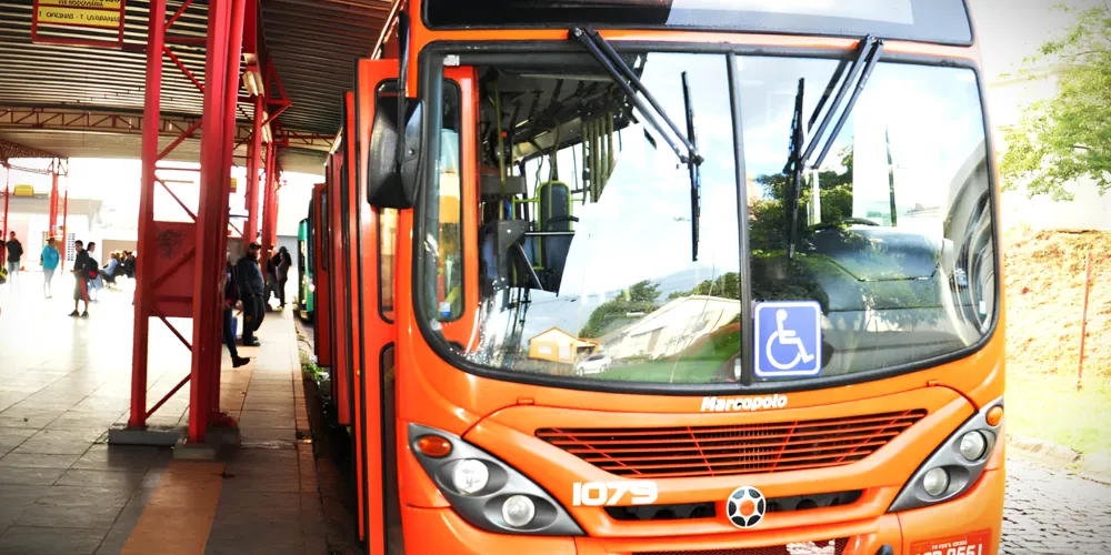 Viação Campos Gerais é a responsável pelo transporte coletivo da cidade