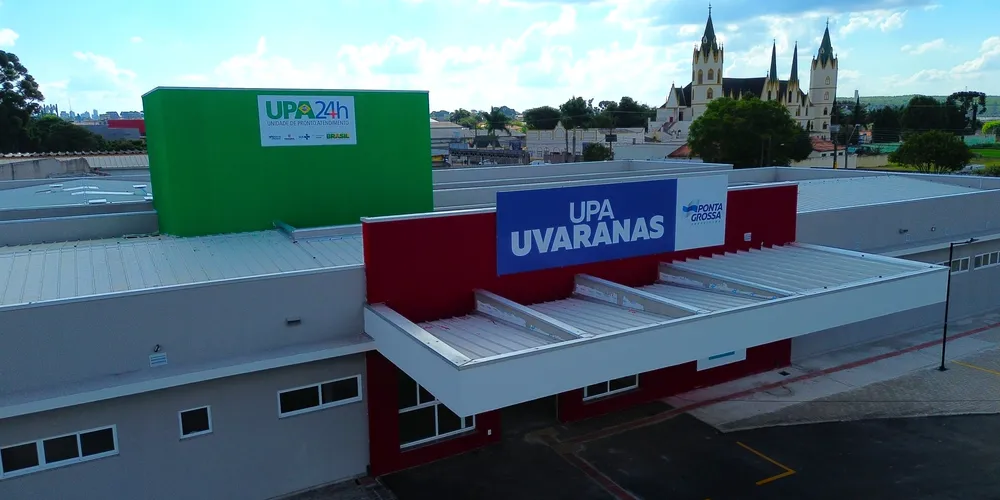 UPA Uvaranas se localiza na esquina da Avenida General Carlos Cavalcanti com a Alameda Nabuco de Araújo