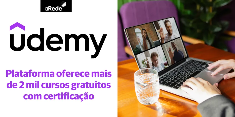 Os cursos são gravados e podem ser acessados a qualquer momento