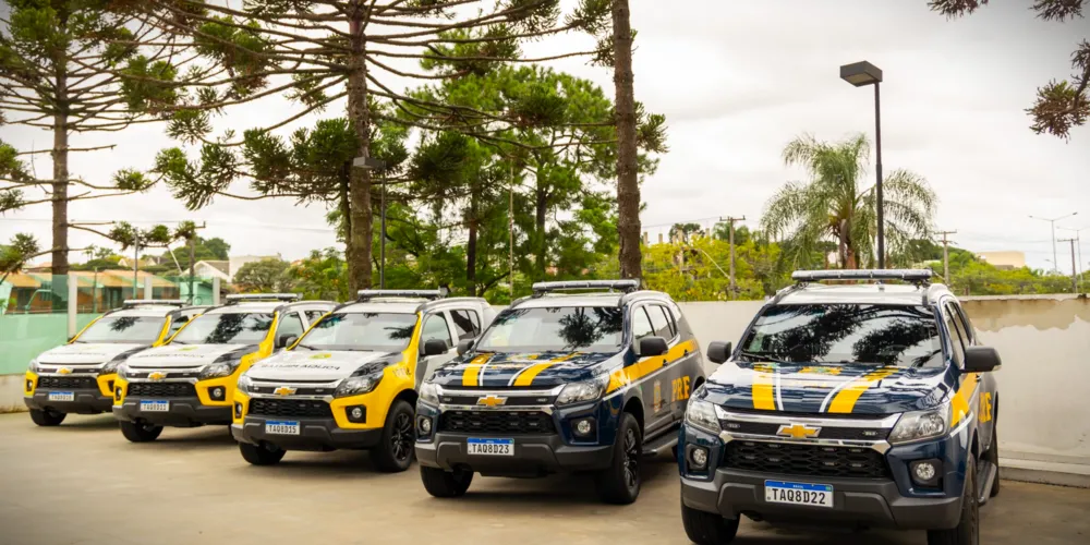PRF recebeu duas viaturas e o BPRv três veículos
